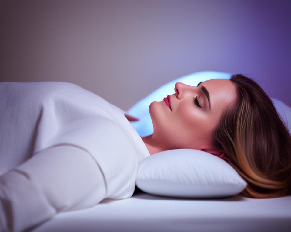 beter slapen met rood licht therapie