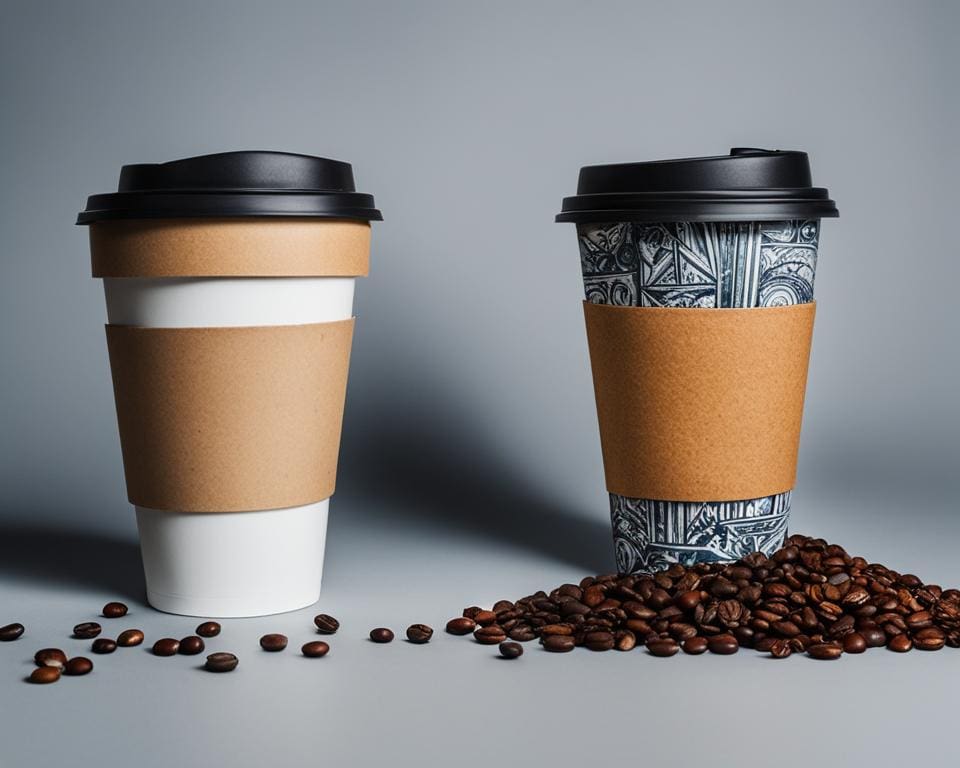 duurzaamheid in koffiebekers