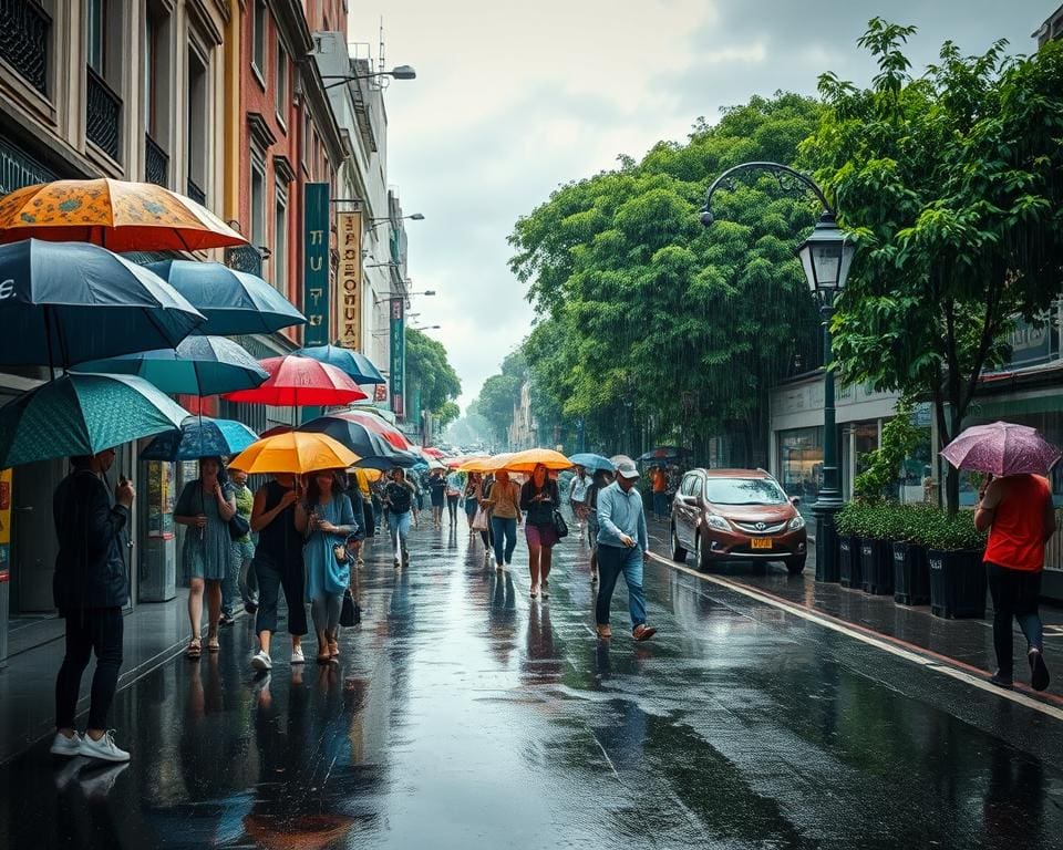 De beste paraplu's voor regenachtige dagen