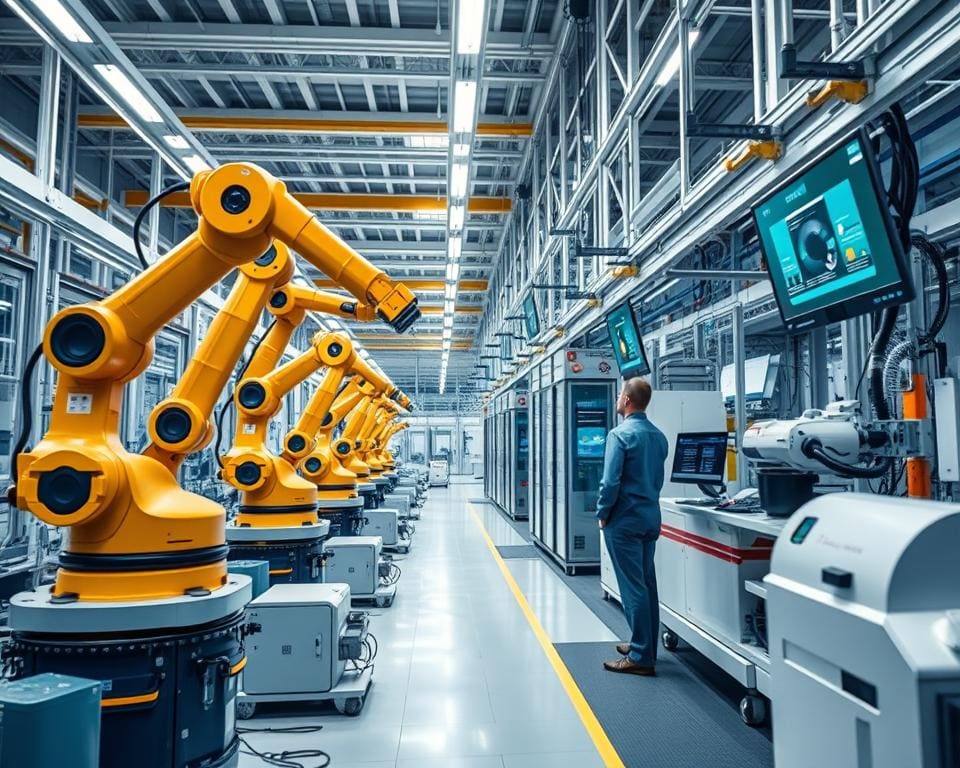 Industrie 4.0 in de slimme fabriek