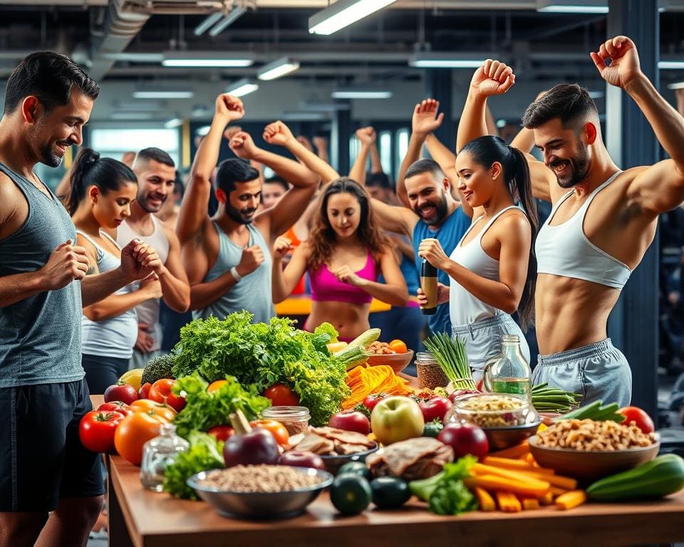 Krachttraining en gezonde voeding voor een slanker lichaam