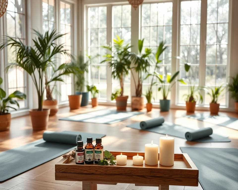 Ontspan en herlaad met yoga en natuurlijke remedies