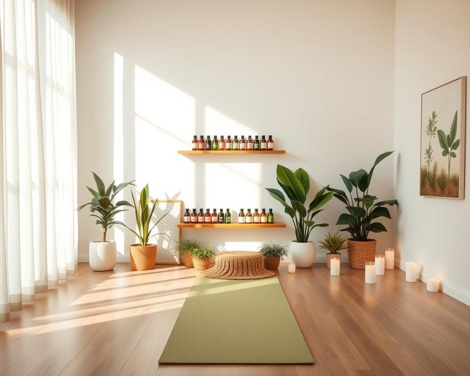 Ontspan en laad op met aromatherapie en yoga