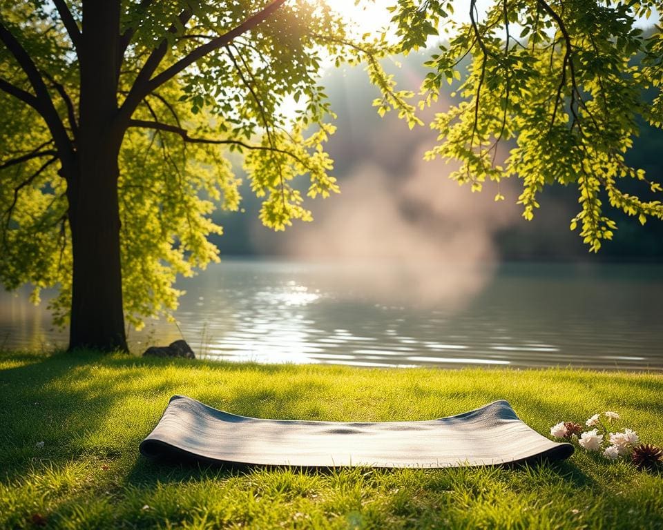 Ontspanning vinden door meditatie en ademhalingsoefeningen