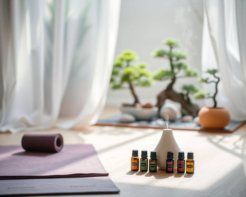 Ontspanning vinden met aromatherapie en yoga