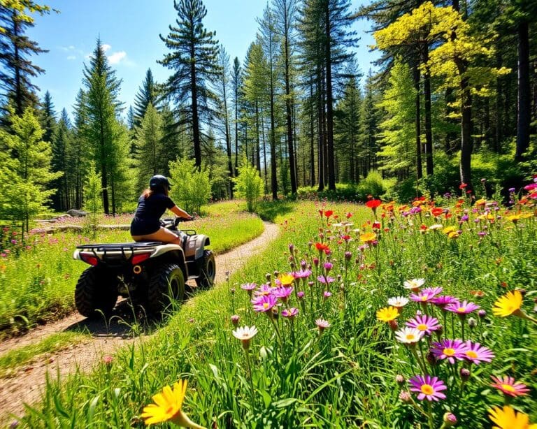 Quads en natuur: Hoe je schade kunt voorkomen