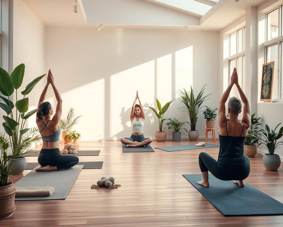 Yoga-oefeningen voor meer mentale rust en fysieke ontspanning