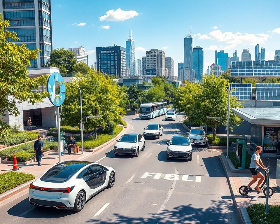 elektrische voertuigen en duurzame mobiliteit