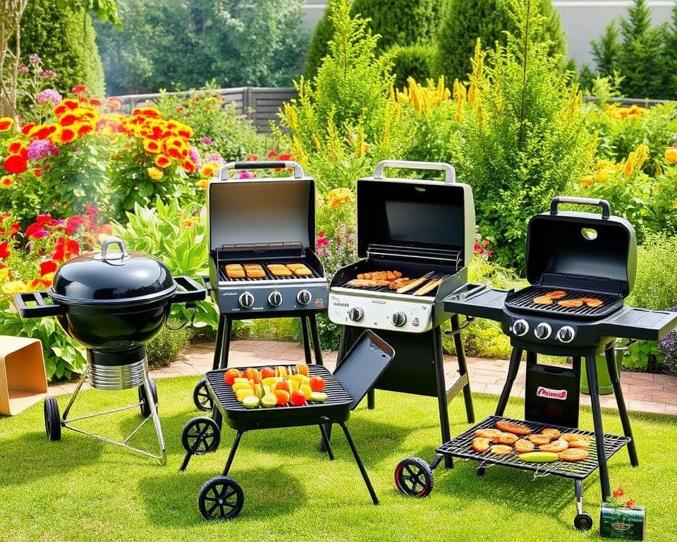 soorten barbecuegrills