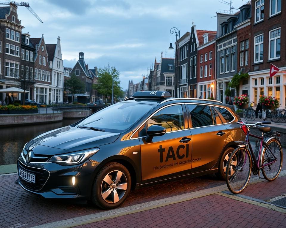 taxi op rekening Amsterdam