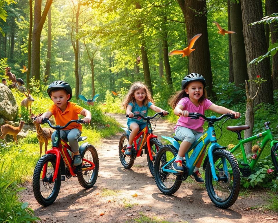 Elektrische kinderfietsen voor jonge avonturiers