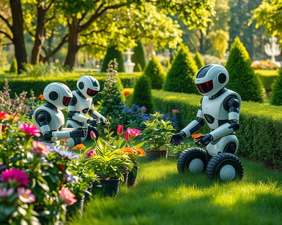 Slimme tuinrobots voor moeiteloos tuinieren