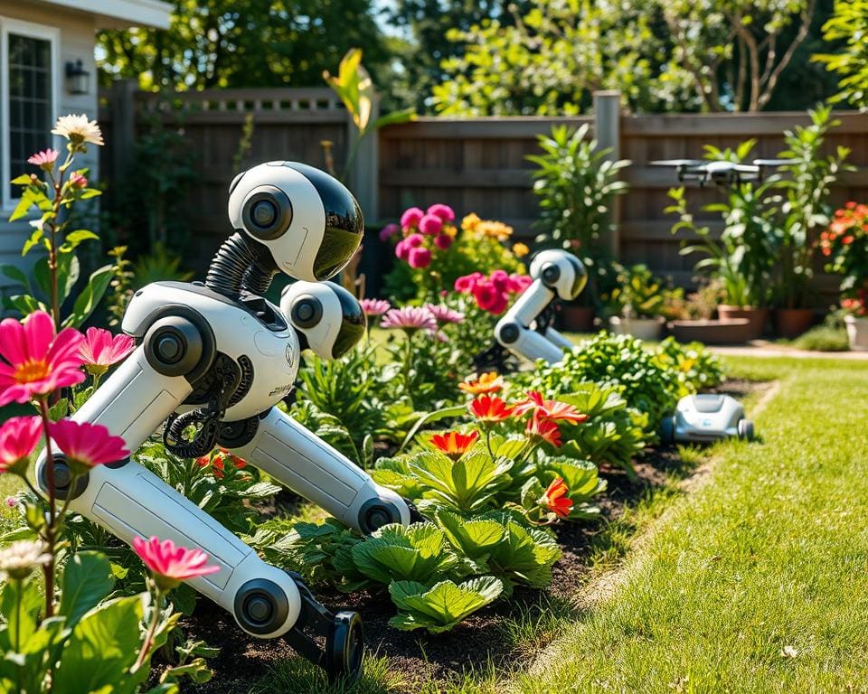 slimme tuinrobots voor moeiteloos tuinieren