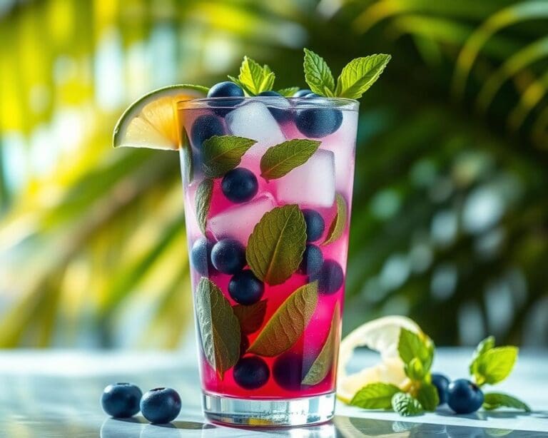 Blueberry Mojito: Een cocktail vol bessensmaak